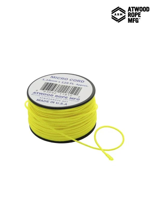マイクロコード #イエロー [44008]｜Atwood Rope MFG.