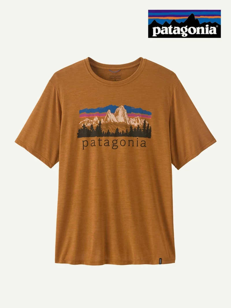 【Men】Men's Cap Cool Daily Shirt - Fitz Roy Foothills #CINX [45503]｜patagonia