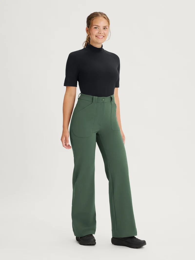 Astrid Outdoor Pants Extra Stretch Green