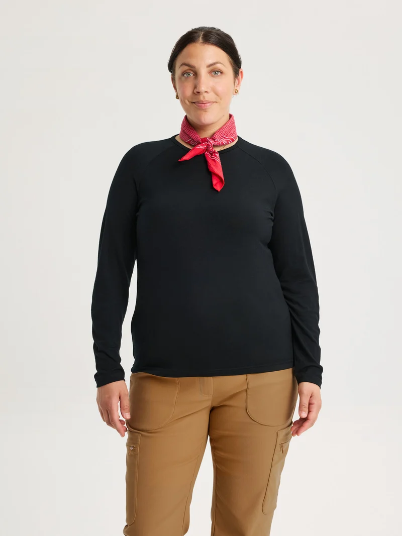 Ingrid Merino Long Sleeve Black
