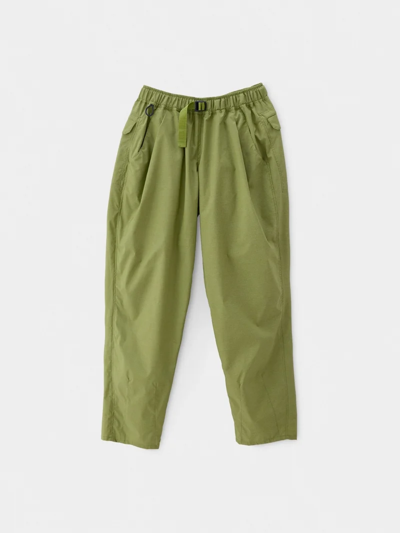Light 5-Pocket Wide Pants #Woodbine｜山と道