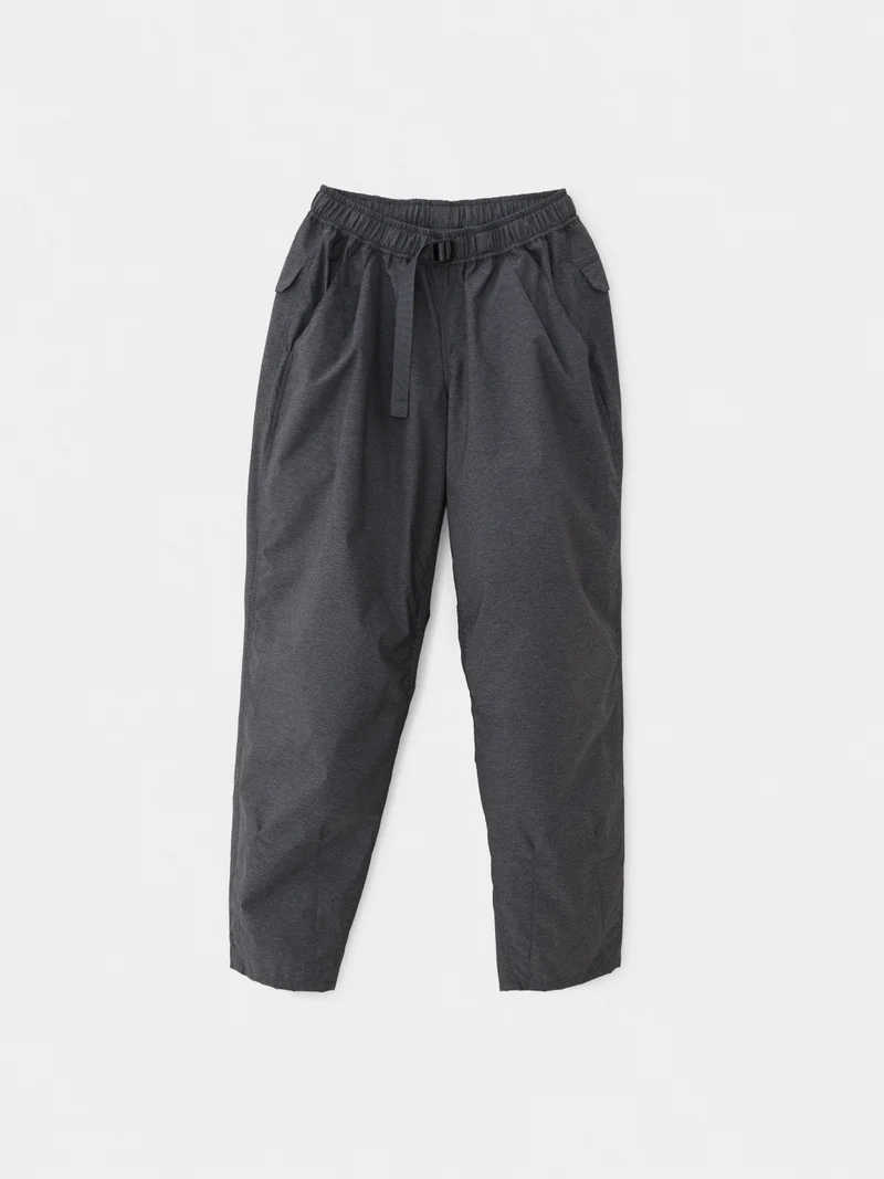 Light 5-Pocket Wide Pants #Dark Gray｜山と道