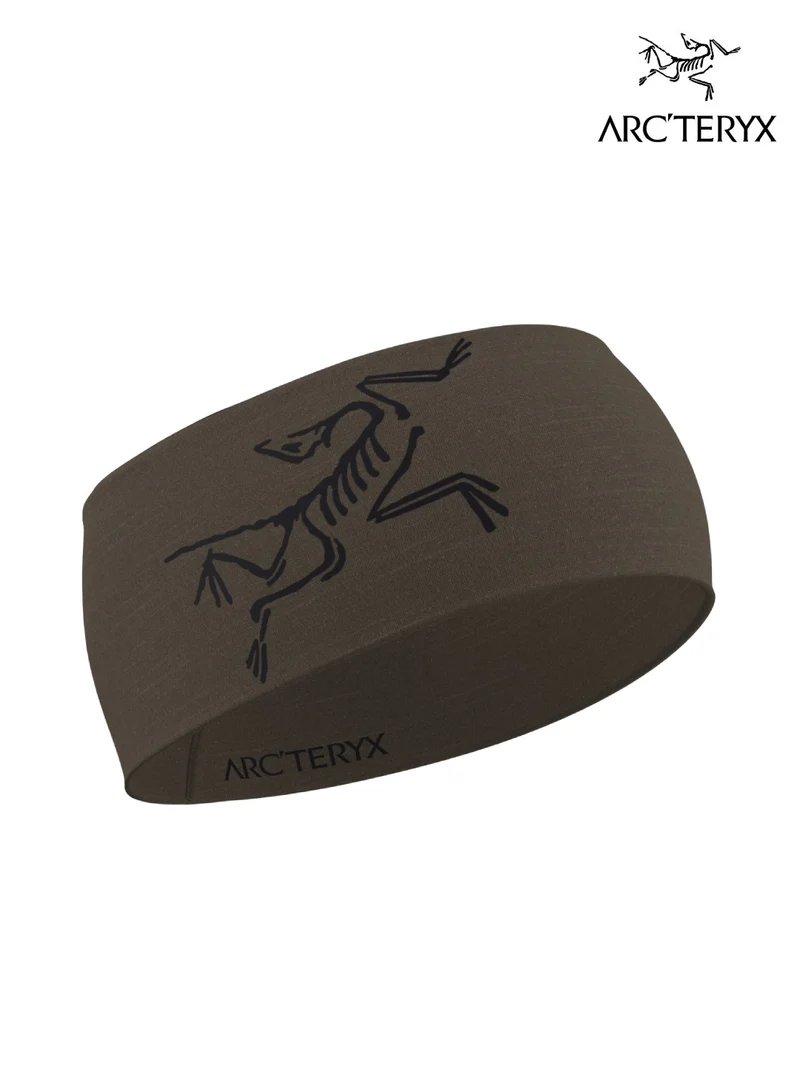 Satoro Merino Headband #Mongoose / Black [X00000949113]｜ARC'TERYX
