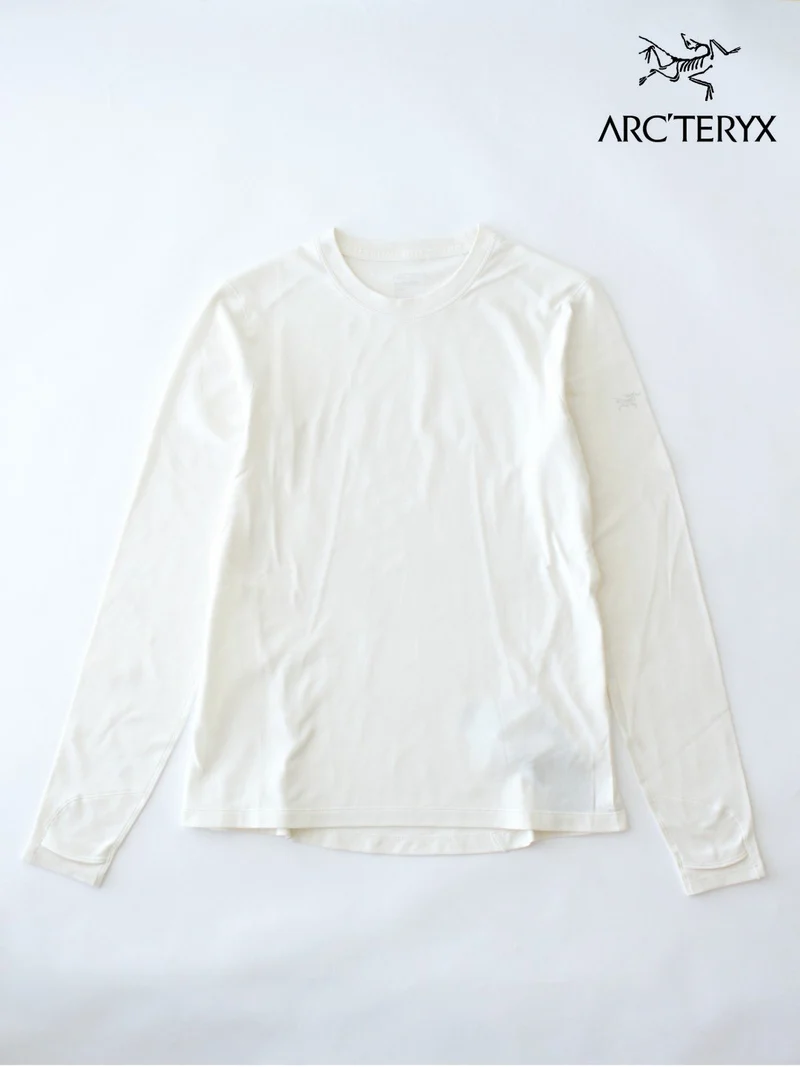 Women's Taema Thermal Crew LS #Arctic Silk Heather [X00001025802]｜ARC'TERYX