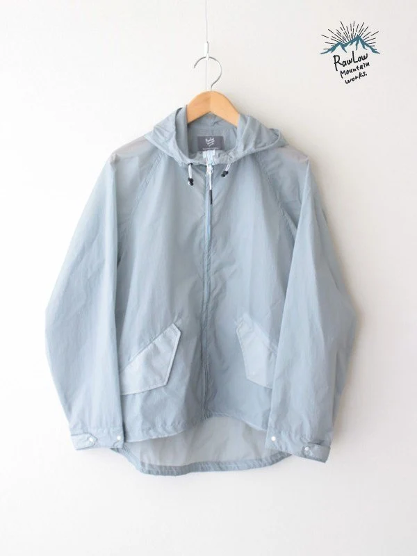 Airy Hoodie #Aqua｜RawLow Mountain Works