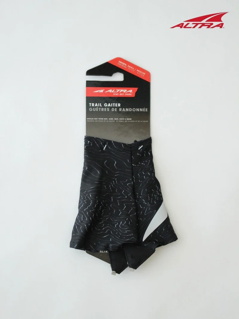TRAIL GAITER #BLACK/SILVER/GREY [AL16301R76P1S]｜ALTRA