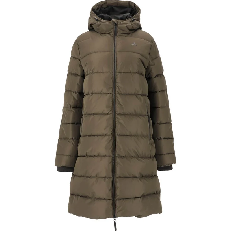Amaret W Long Puffer Jacket - syntetfodrad parka
