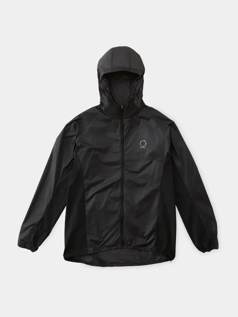 Wind Zip Hoody #Black｜山と道