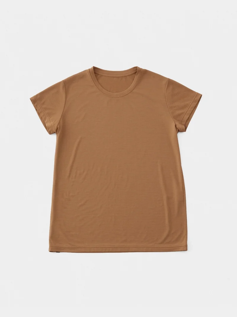【Women】W's Chemical B French Sleeve #Brown Sugar｜山と道