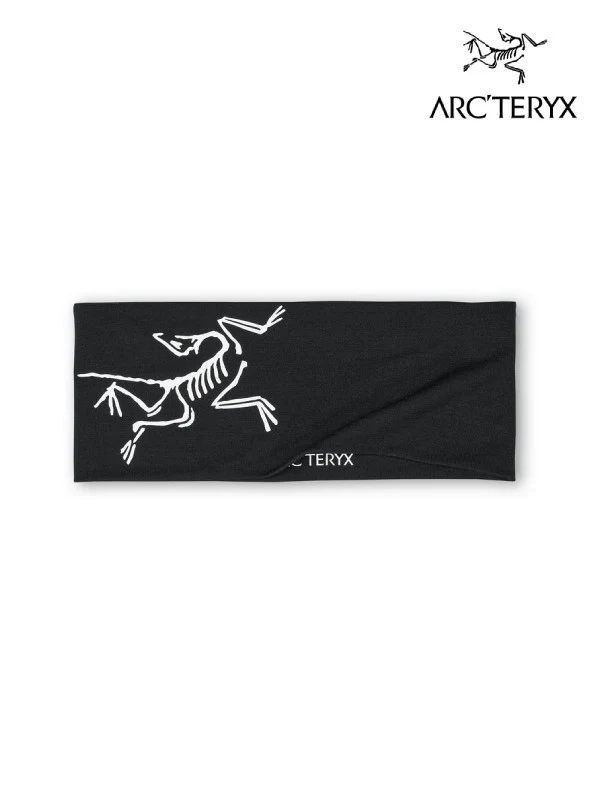 Satoro Merino Headband #Black / Arctic Silk [X00000949103]｜ARC'TERYX