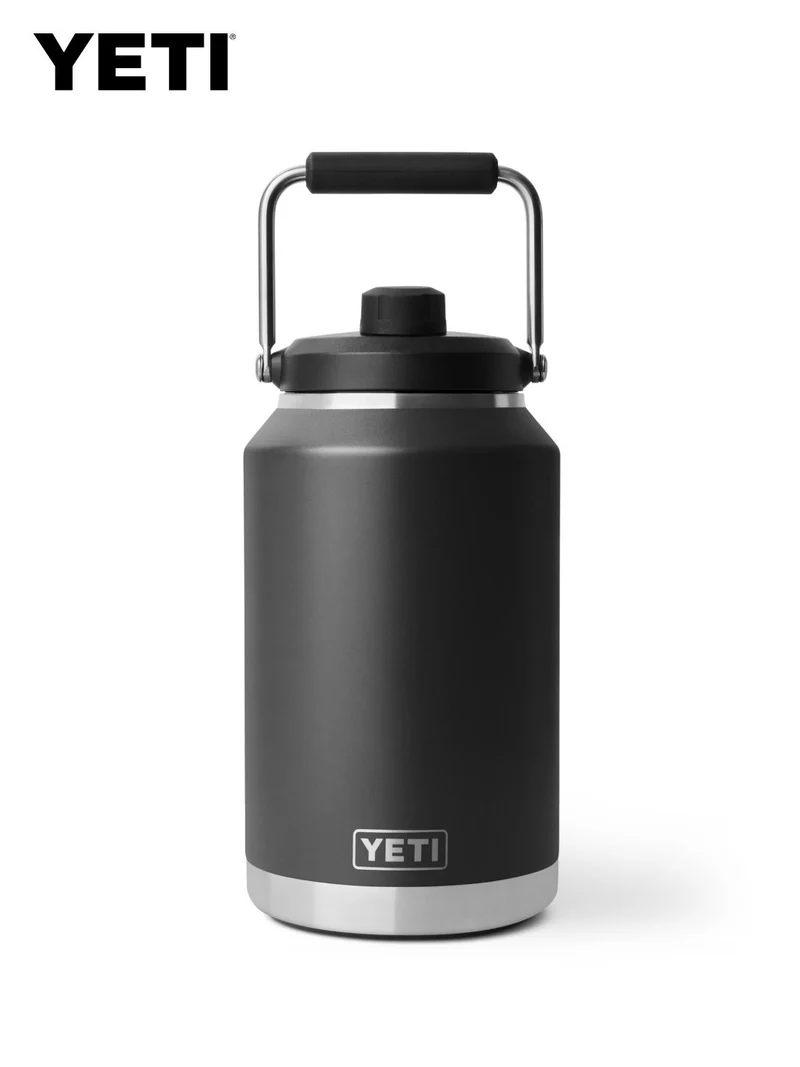 Rambler One Gallon Jug 2.0 #BLACK [21071501995]｜YETI