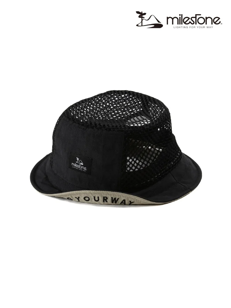 Denali Hat #エボニーブラック [MSC-025]｜milestone