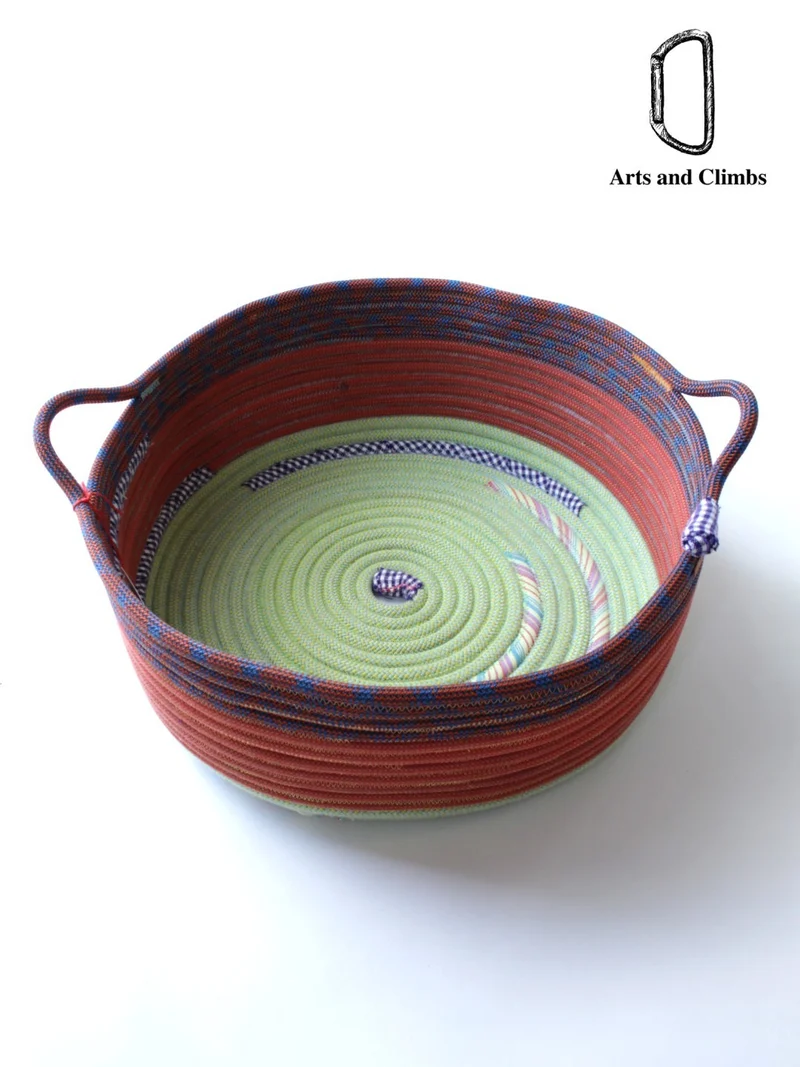 Rope basket(L) #Navy/Orange/Green｜Arts and Climbs