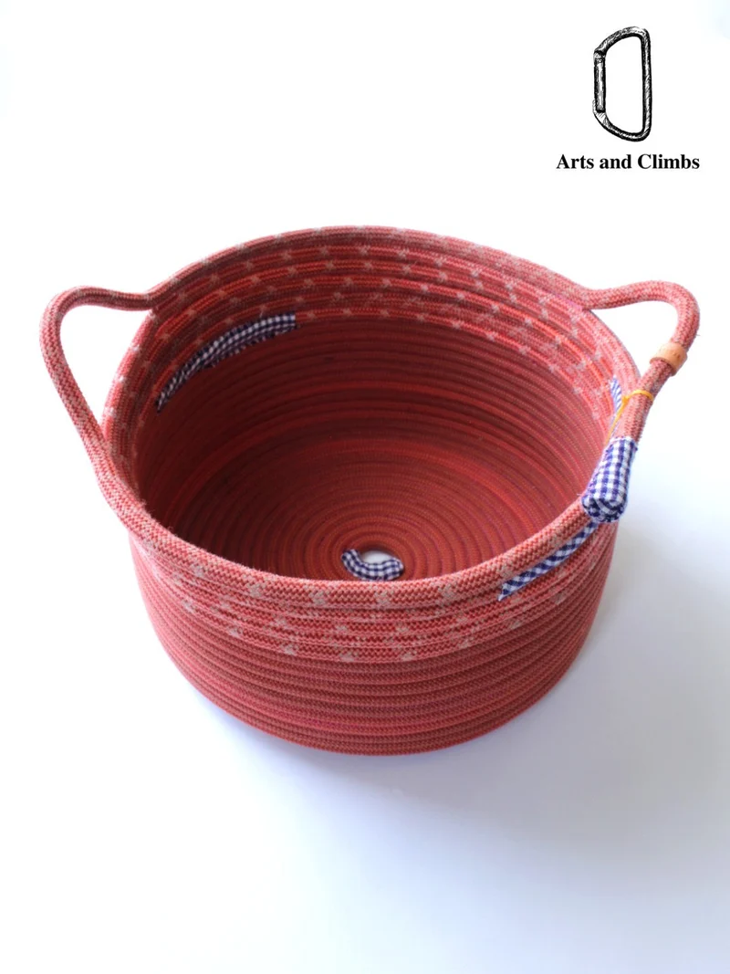 Rope basket(L) #Orange｜Arts and Climbs
