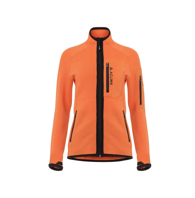 FleeceWool V2 Jacket Dam - tröja i merinoullfleece