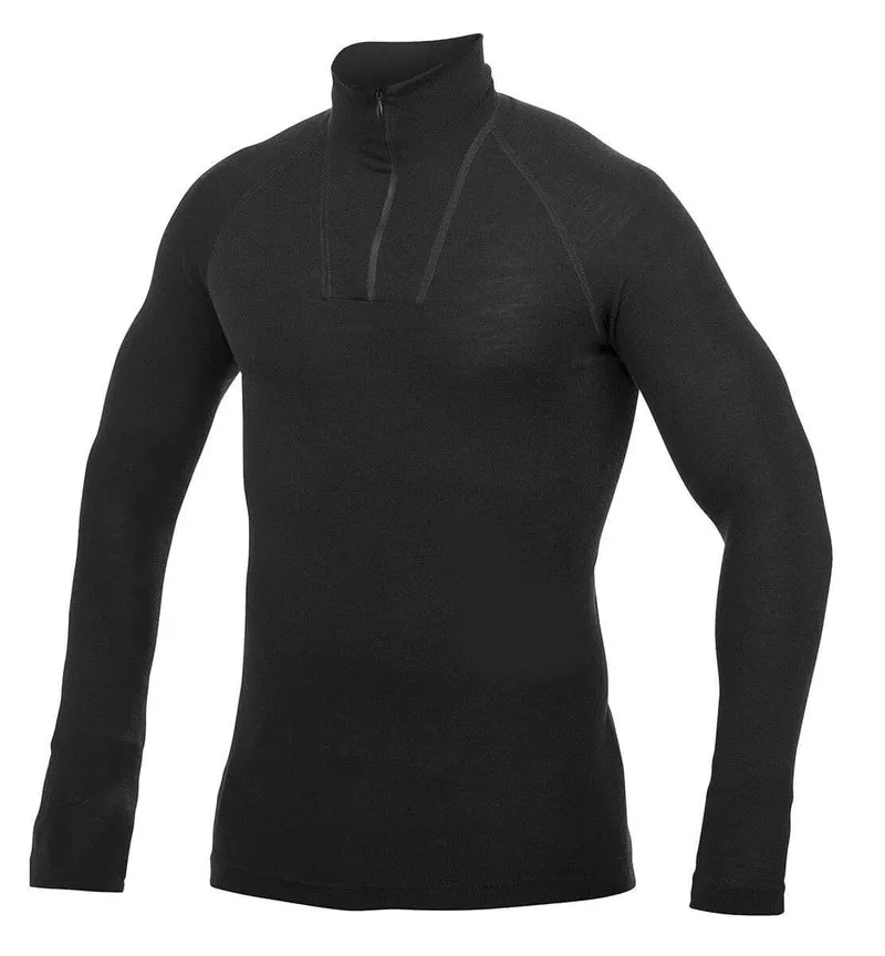 Zip Turtleneck LITE - underställströja i tunn merinoull