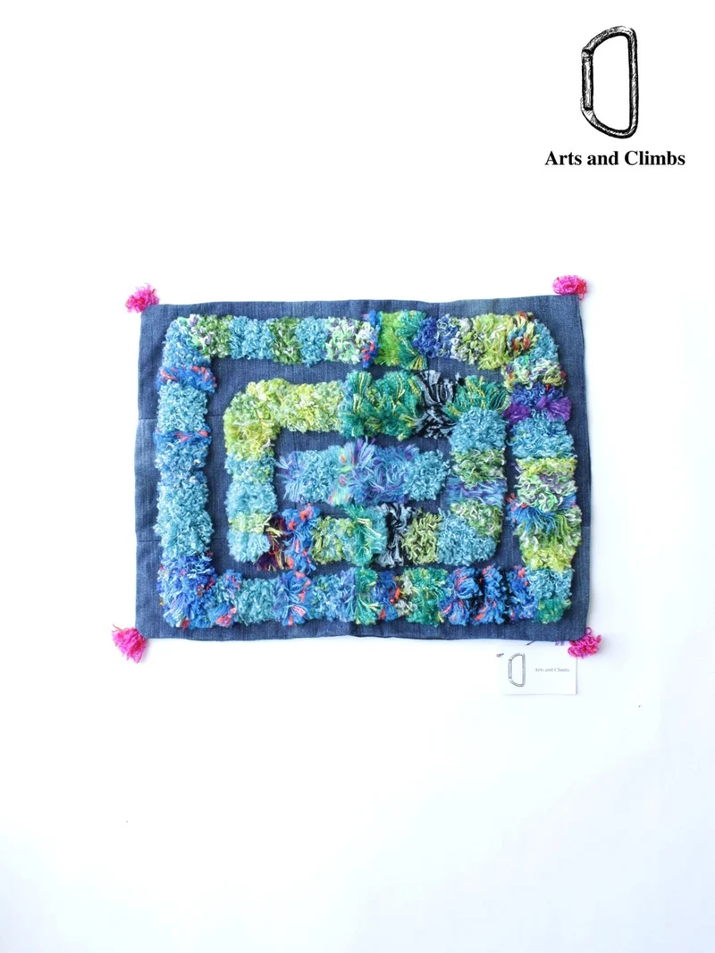 Rope mat #Blue/Denim｜Arts and Climbs