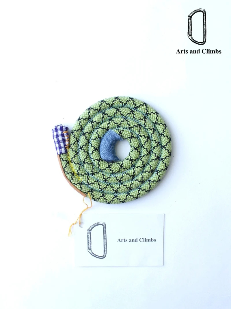 rope coaster (Circle) #Green/Black｜Arts and Climbs