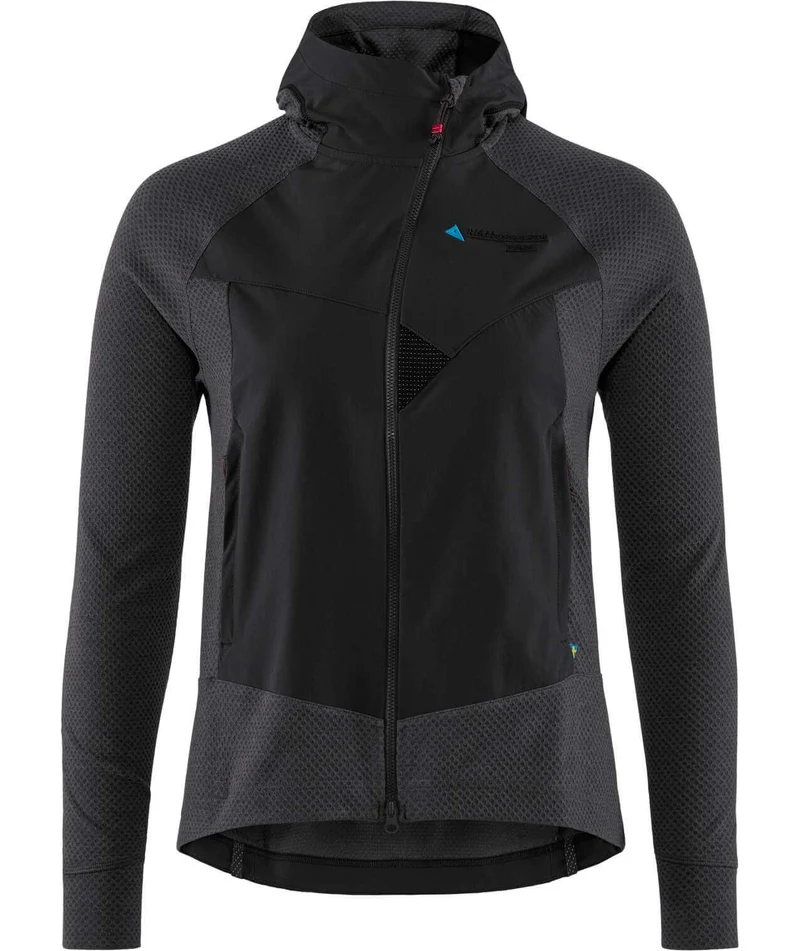 Hugin Zip Hoodie W's - Fleecetröja med vindtät front