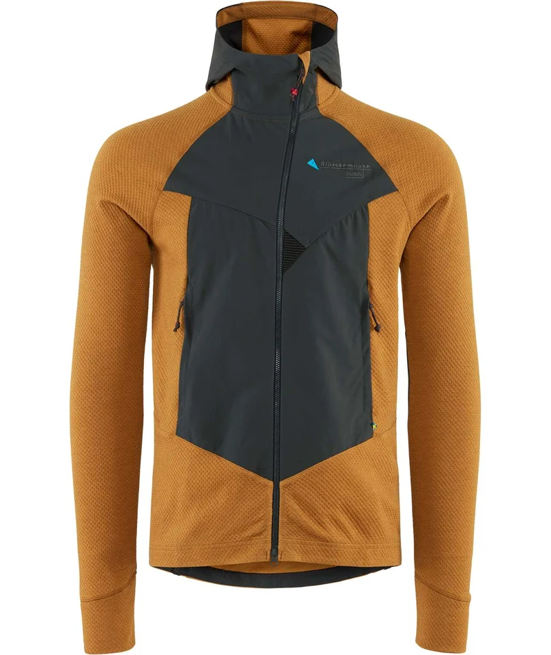 Hugin Zip Hoodie M's - Fleecetröja med extra vindskydd