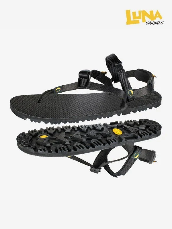 Retro Oso Flaco (unisex) #Black｜LUNA SANDALS