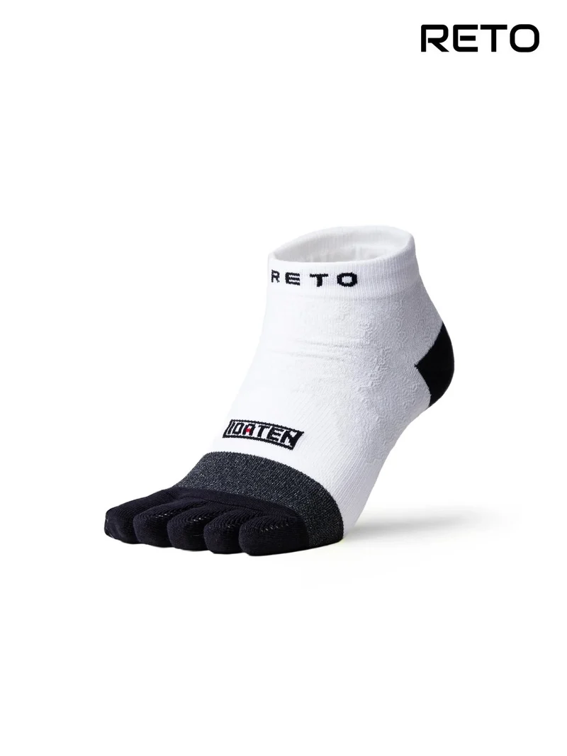 RUNNING SOCKS 5 FINGER TYPE ver.1.5 #ホワイト｜RETO