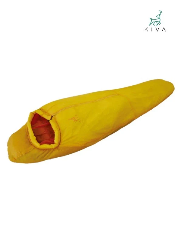 Adventurer 100 Sleeping Bag #Lemon Chrome [ASB100]｜Kiva Outdoors