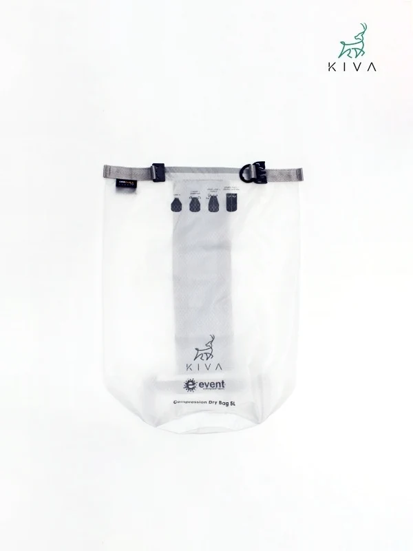 Compression Dry Bag 5L #White [CDB005]｜KIVA Outdoors