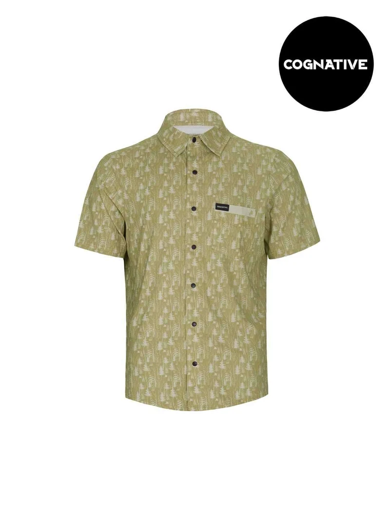 Men's Short Sleeve Catalyst Shirt #Lost In The Woods Tan [CM-CWTM]｜Cognative