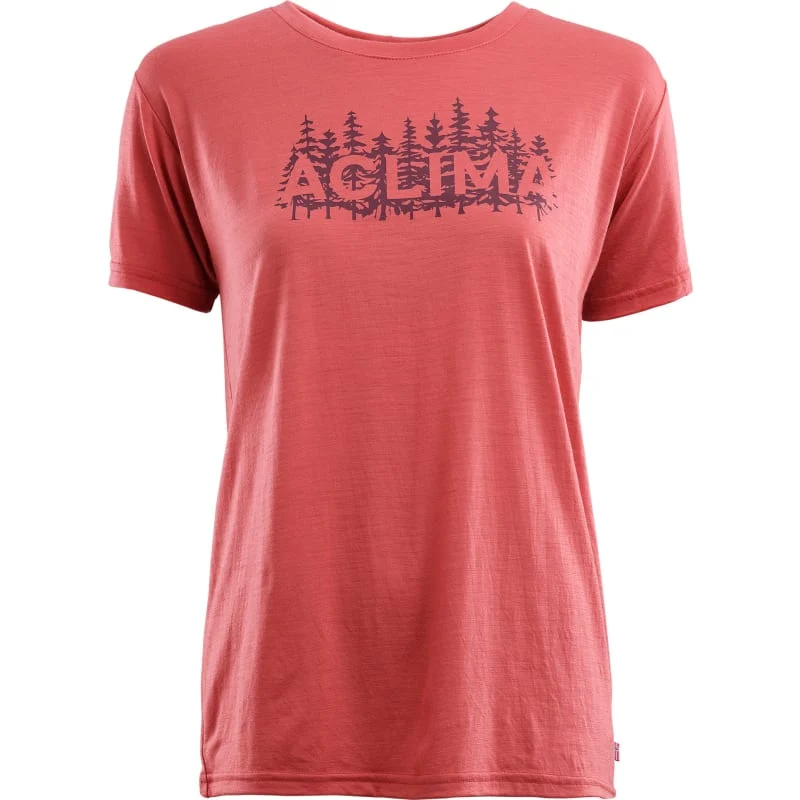 lightWool Classic Tee Wood Print W´s