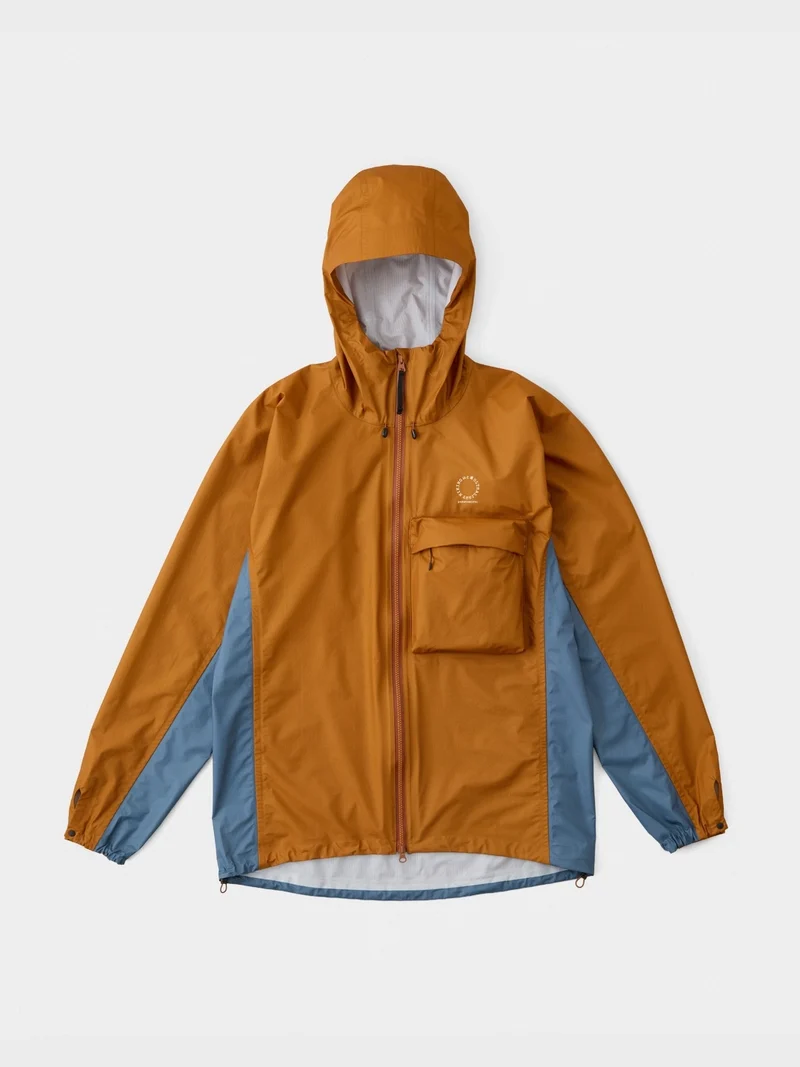 UL All-weather Jacket #Cinnamon x Blue Gray｜山と道