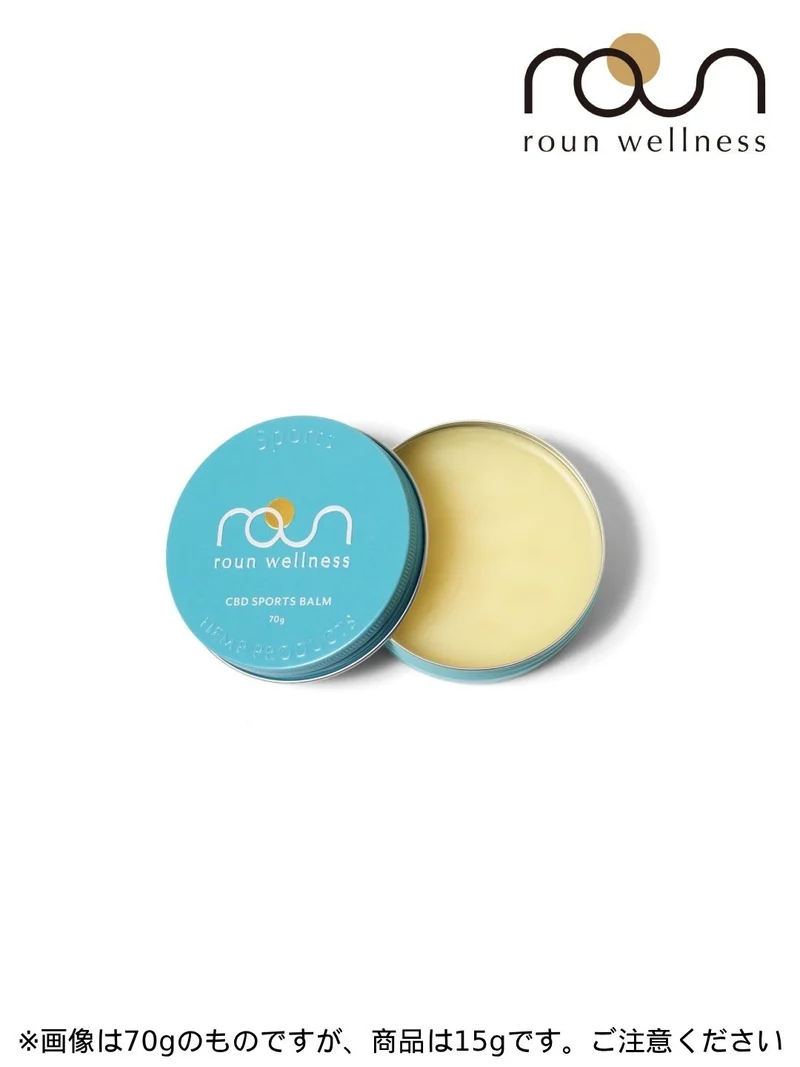 CBDスポーツバーム 15g [mini-sport-balm-roun]｜roun