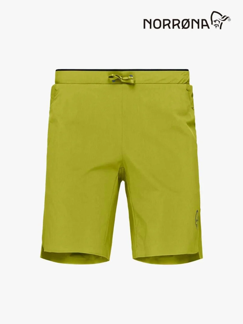 senja flex1 9" Shorts (M) #Golden Lime [5805-23]｜Norrona