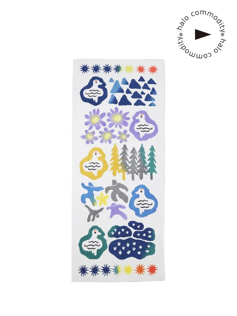 Tenugui #White [h261-905]｜halo commodity