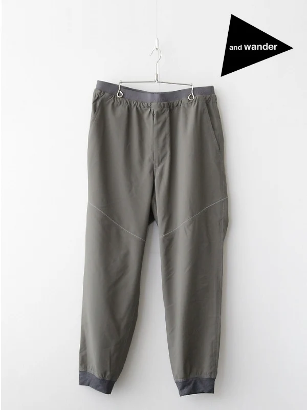 Women's stretch rip pants #180/khaki [4152297]｜and wander