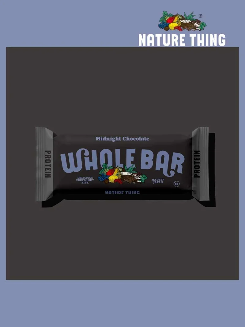 WHOLE BAR Protein / ミッドナイトチョコレート [B1]｜NATURE THING