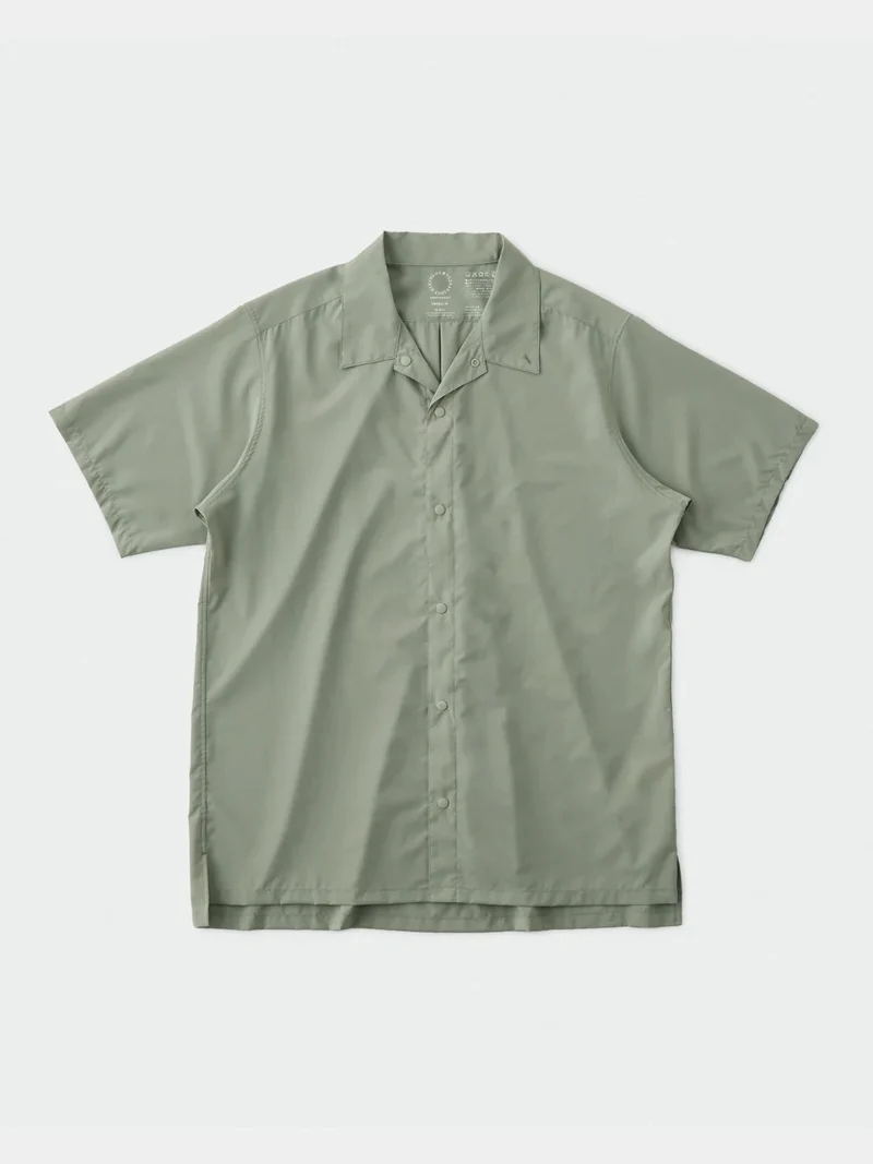 Men's UL Short Sleeve Shirt #Seagrass｜山と道