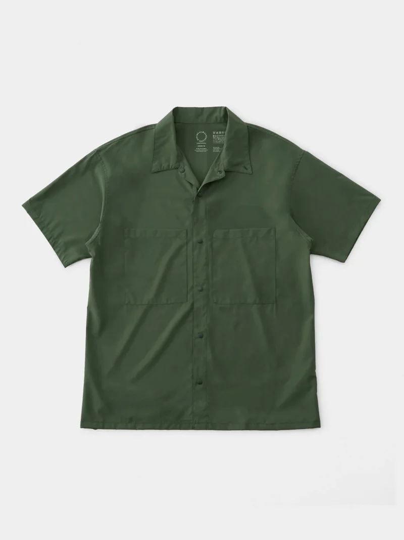 UL Big Pocket Short Sleeve Shirt #Kombu Green｜山と道