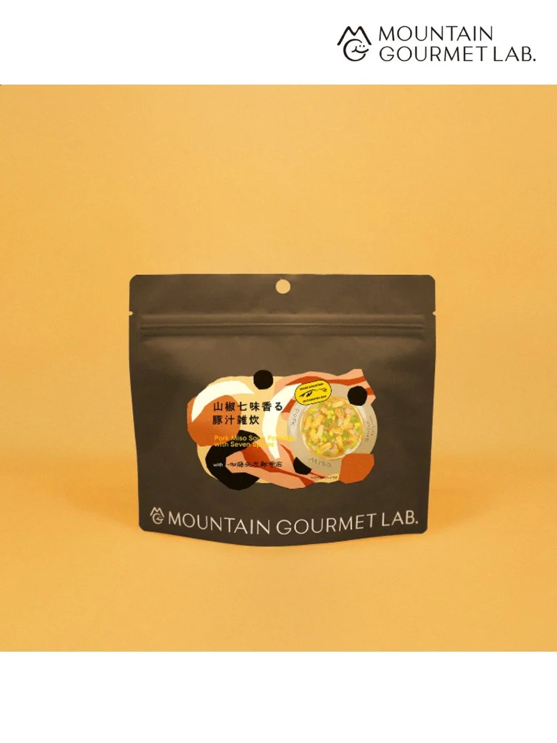 山椒七味香る豚汁雑炊｜MOUNTAIN GOURMET LAB.