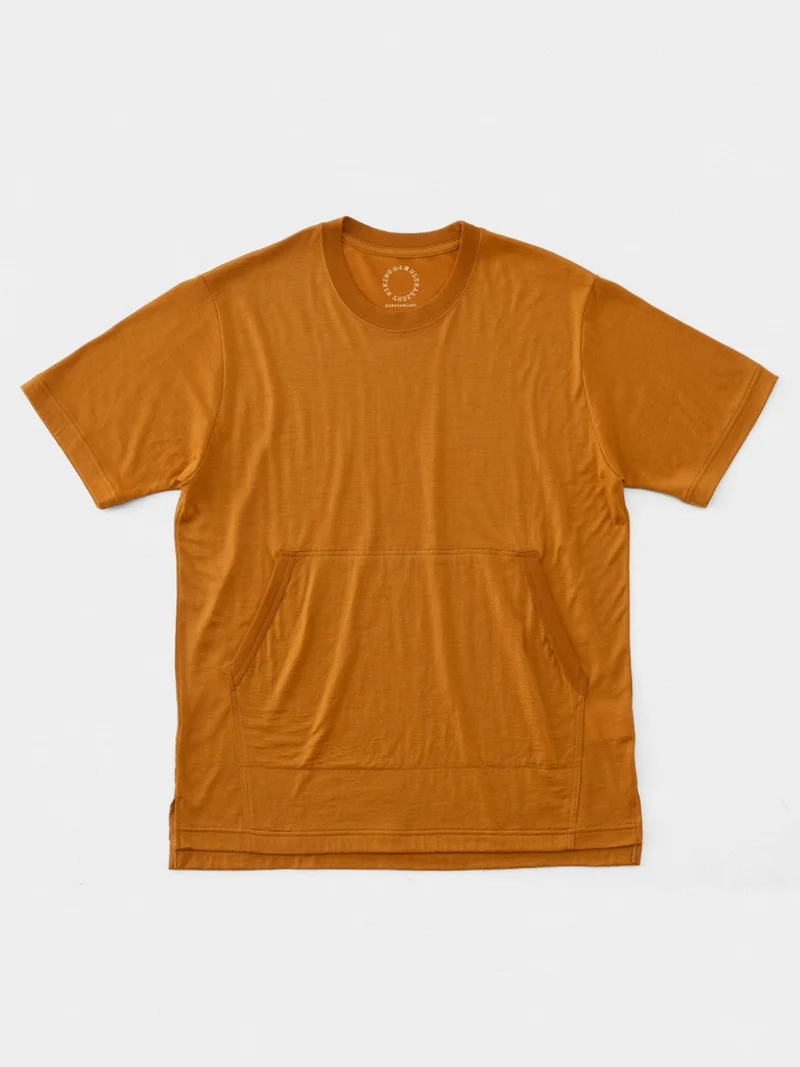 100% Light Merino Kangaroo #Cinnamon｜山と道