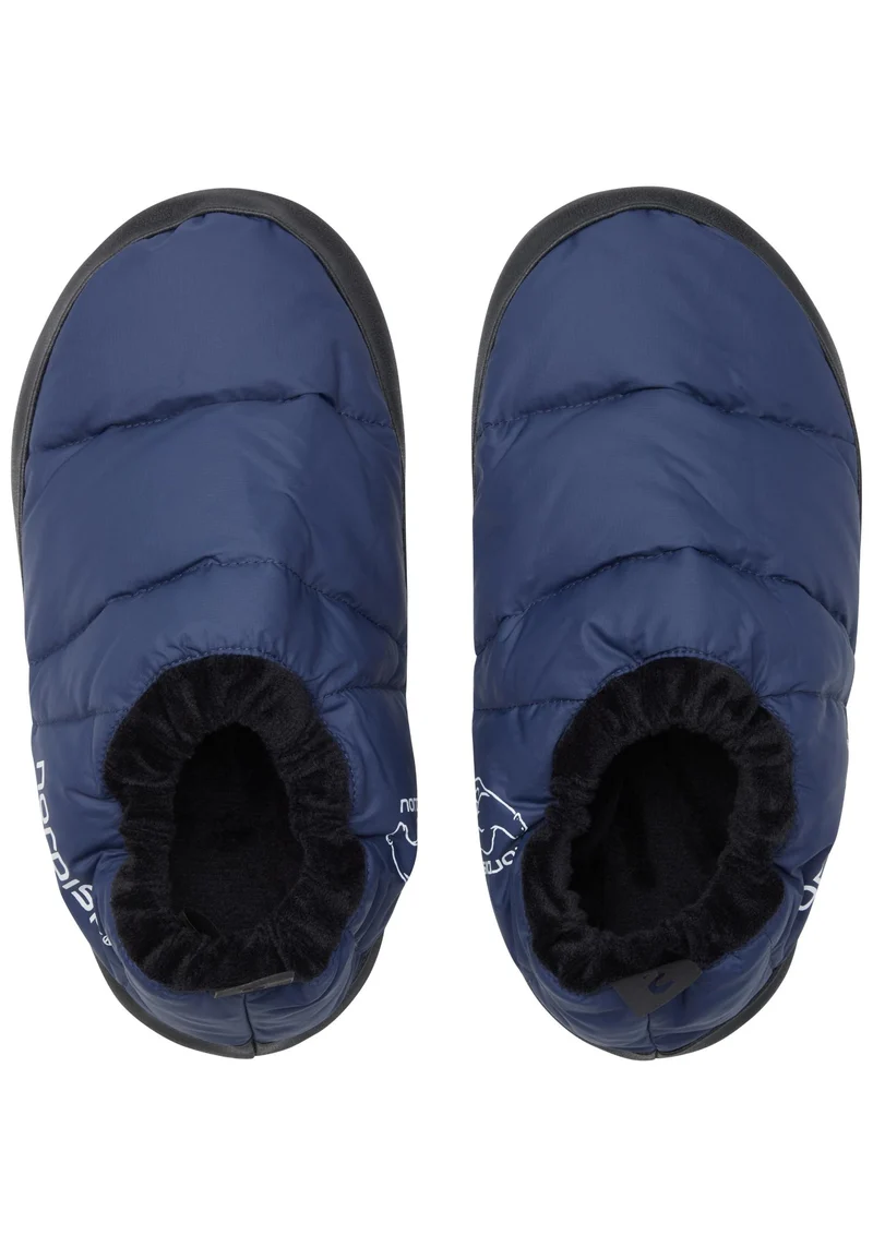 Mos Down Slippers, Dress Blue - dunfyllda tofflor