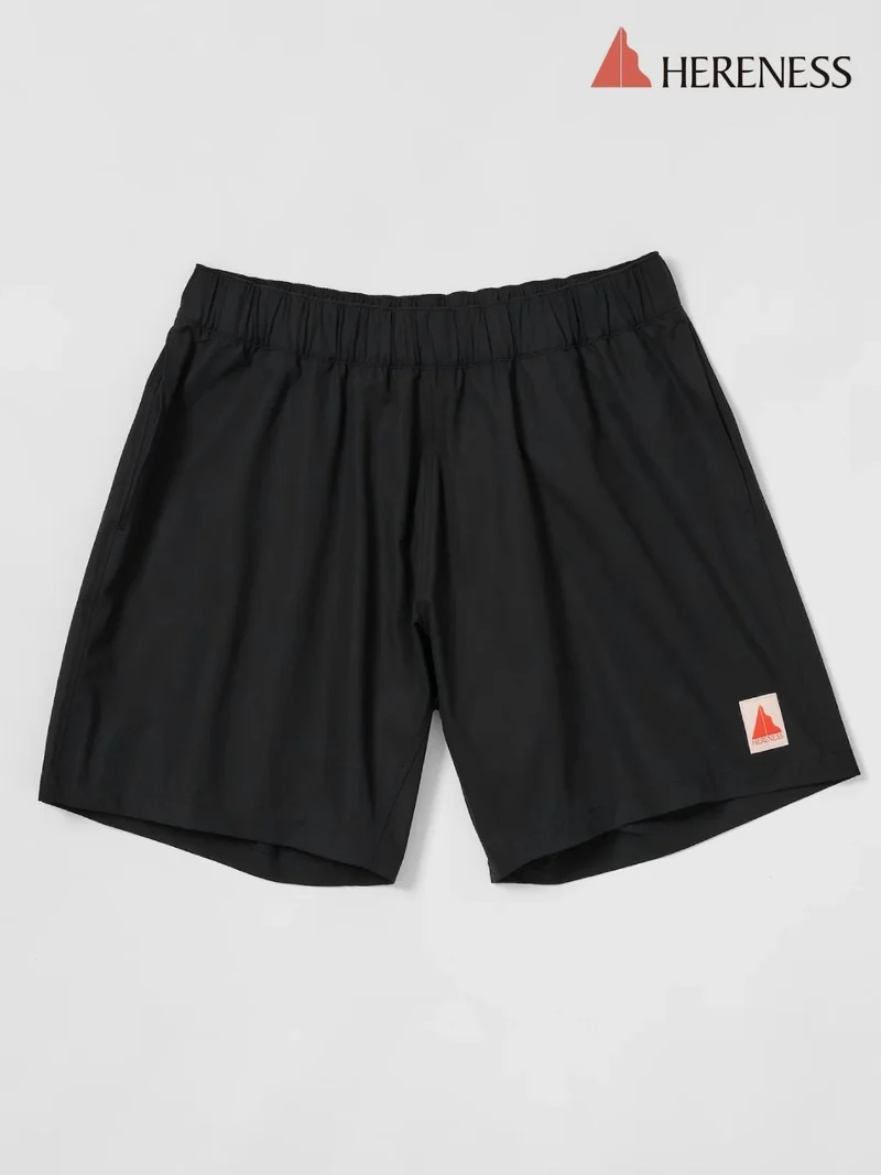 Sugarcane Shorts #Black｜HERENESS