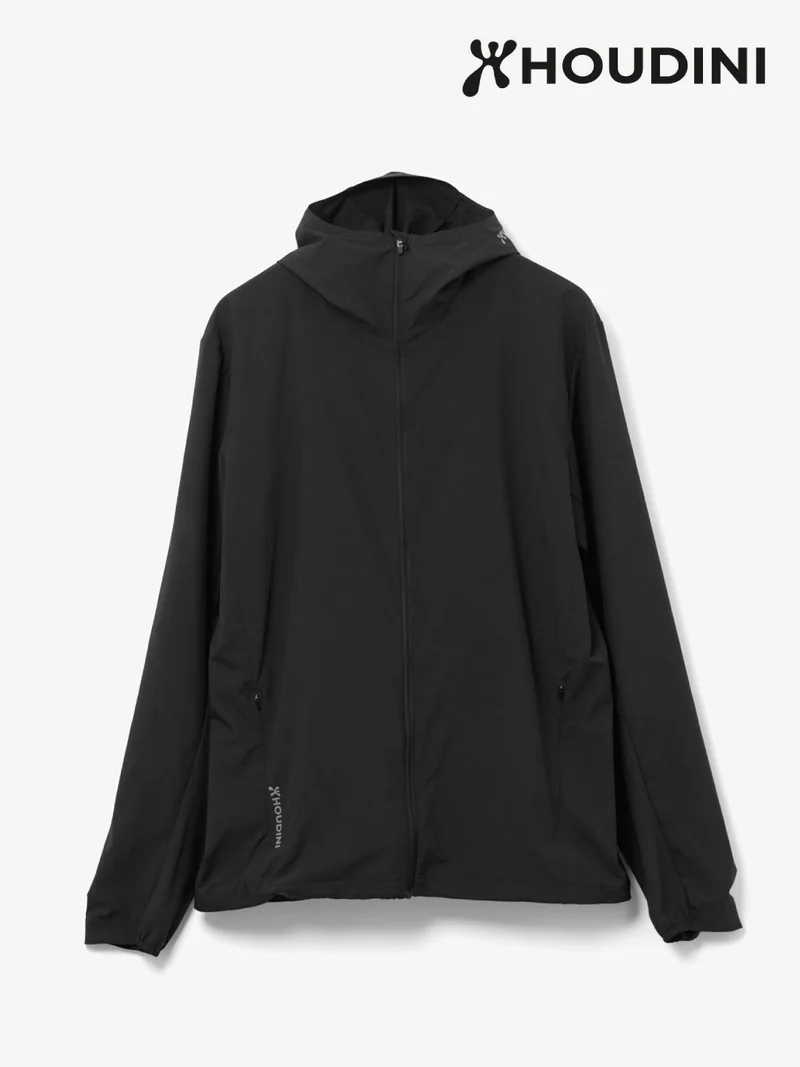Men's Pace Trail Houdi #True Black [810059]｜HOUDINI