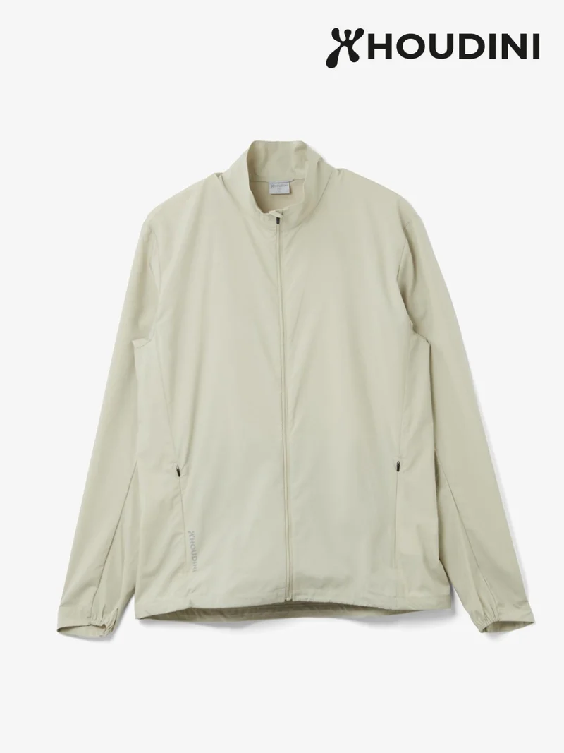 Men's Pace Trail Jacket #Greenish Gray [810058]｜HOUDINI