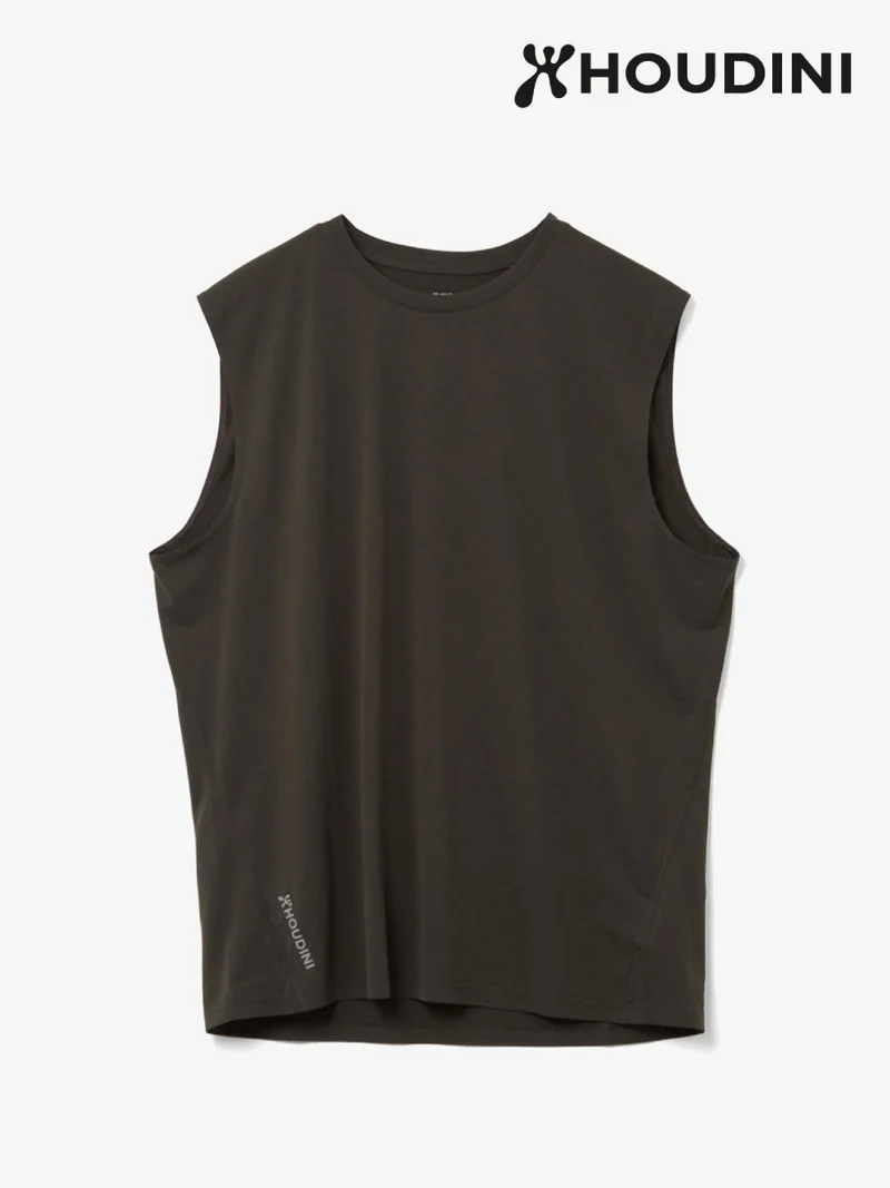 Men's Pace Air Tank #Green Illusion [840070]｜HOUDINI