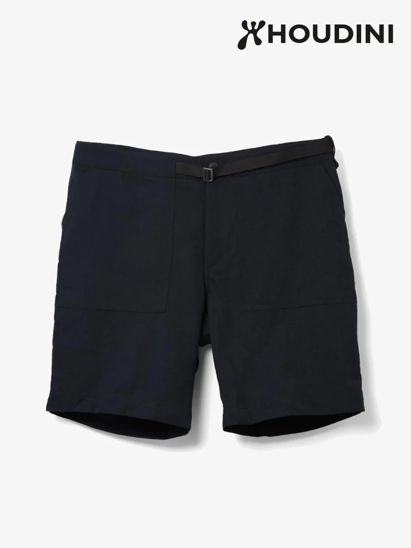 Men's Corespun Chore Shorts #True Black [860065]｜HOUDINI