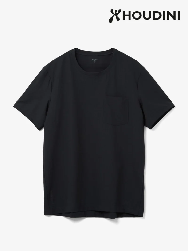 Men's Cover Tee II #True Black [840098]｜HOUDINI