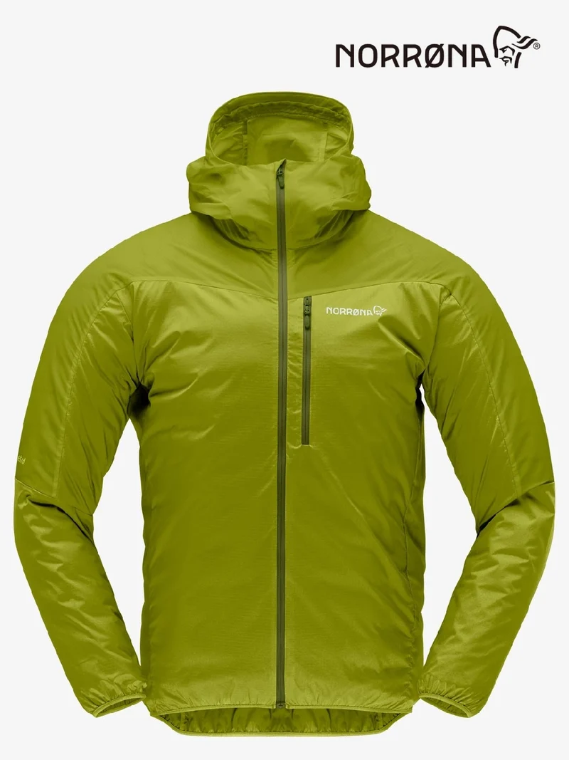 falketind aero60 Zip Hood (M) #Golden Lime [1810-22]｜Norrona