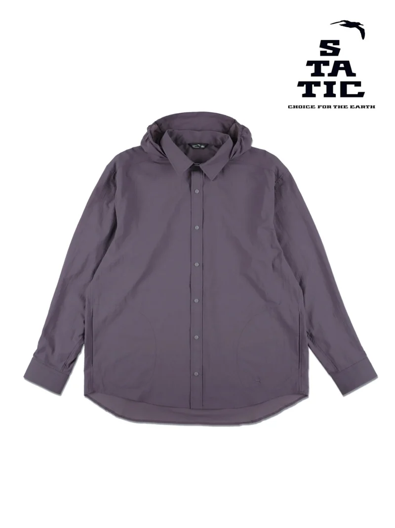 Merced River Hood Shirts #Sugilite [35202]｜STATIC