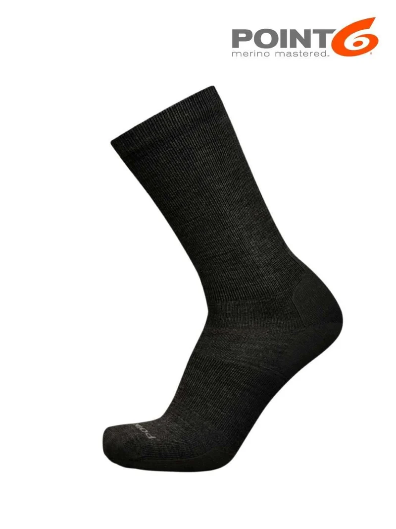 CLASSIC ULTRA LIGHT CREW #Black [P62635]｜POINT6
